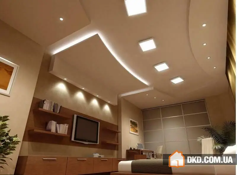 令人印象深刻的卧室天花板设计创意 - 4