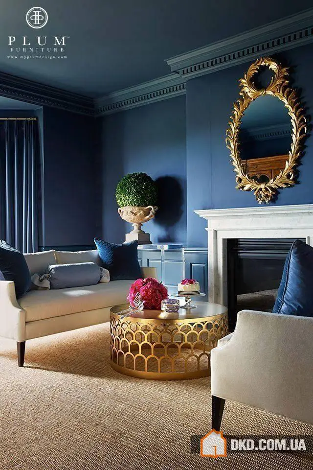 Design de salon bleu - Gallery image 5