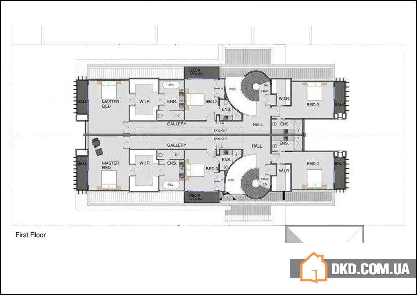 Таунхаусы Bayside / Martin Friedrich Architects - 9