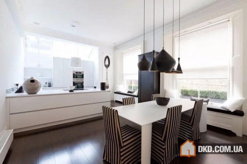 Світлий, сучасний інтер'єр квартири в Лондоні, Великобританія. Інтер'єр розроблено Studio CH, Caradoc-Hodgkins Architects Ltd. - Gallery image 1