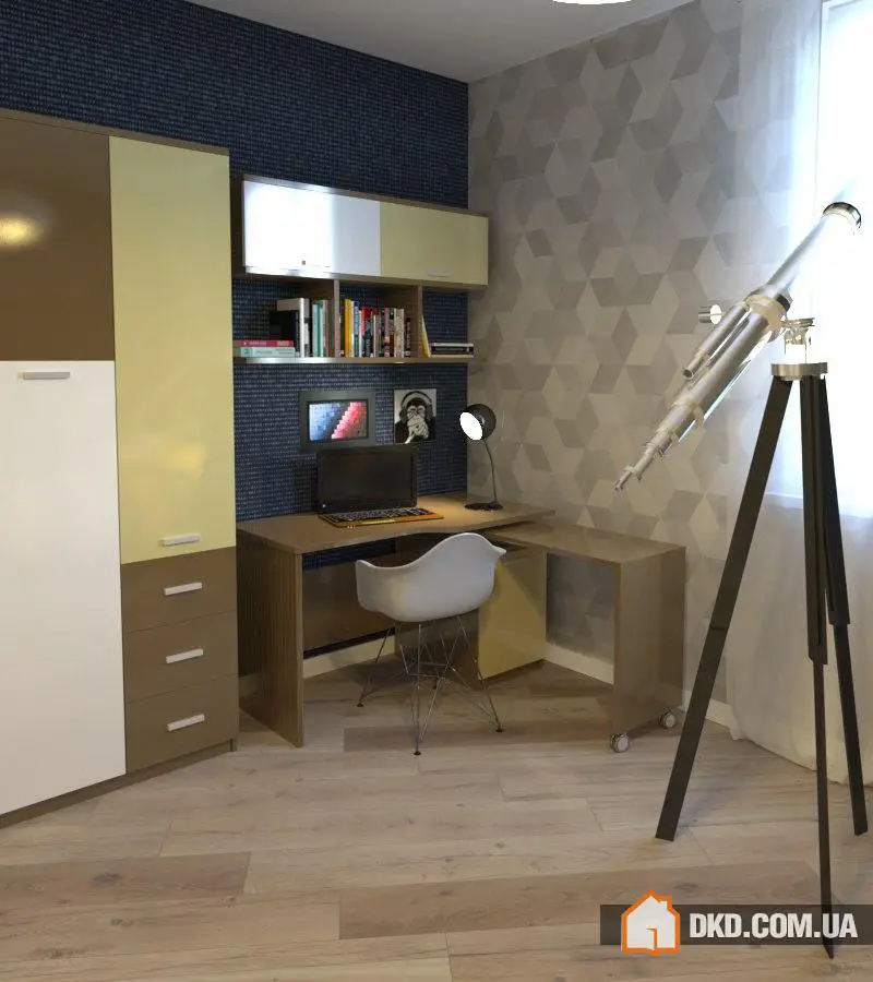 Chambre d'enfant pour ado dans le style Cosmique - Gallery image 1