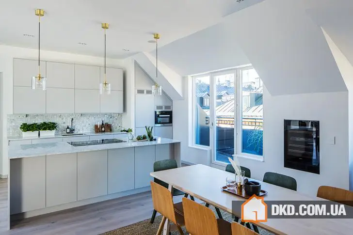 Clean Lines in a Loft Apartment on the Roof in Stockholm - Gallery image 7