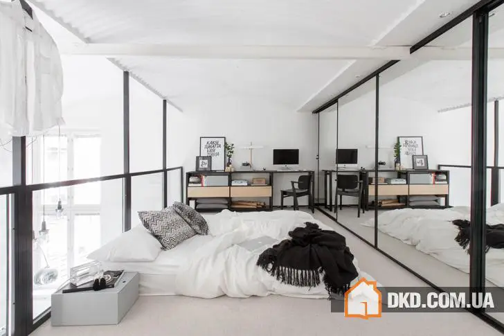 Askeptyczny loft w budynku starej fabryki w Finlandii - 5