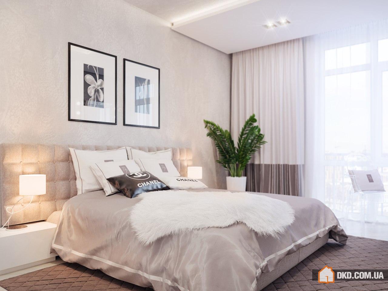 Спальня от студии iDESIGN, г.Киев