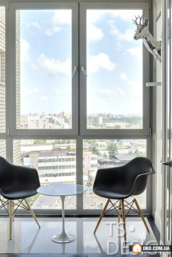 Сучасний інтер'єр з нотками ретро для молодої пари в Москві - Gallery image 2