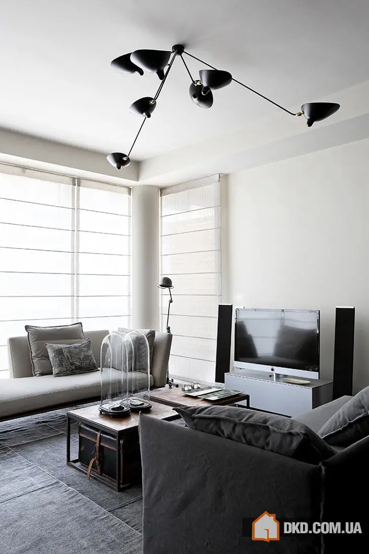 Стильні миланські апартаменти в сірих тонaх - Gallery image 2