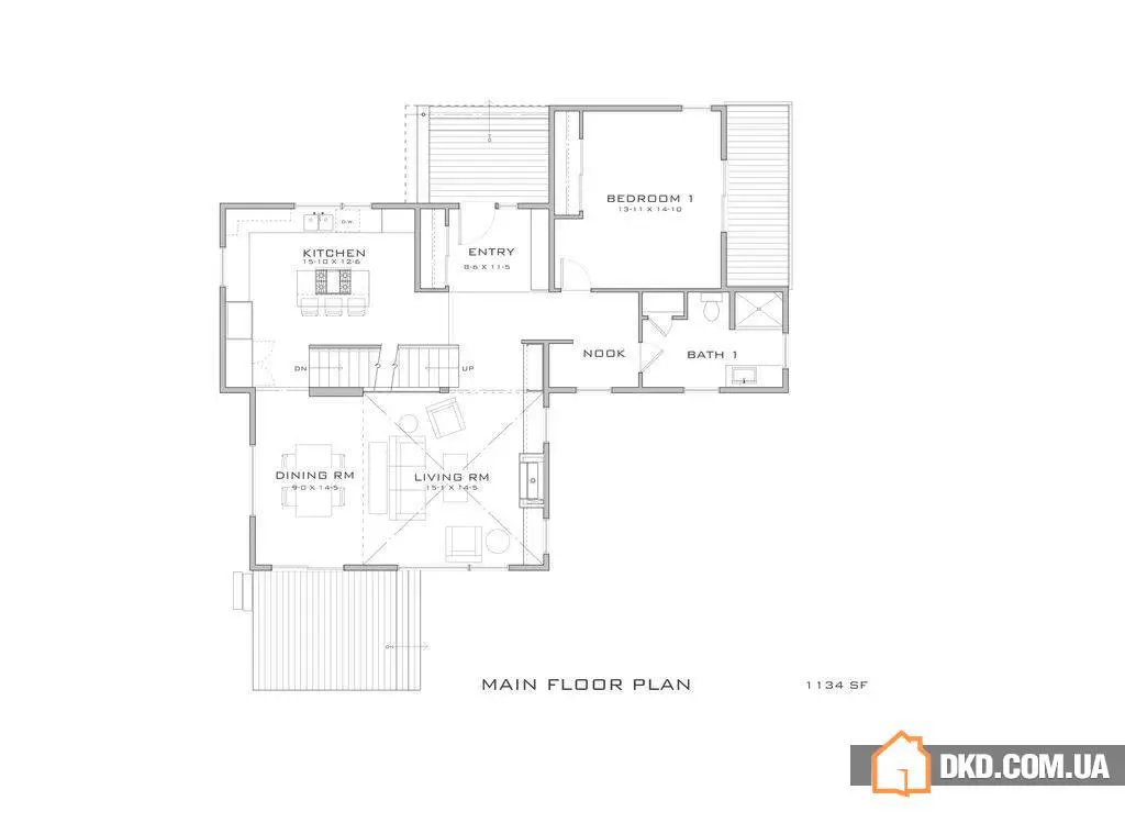 Найкращий проект будинку 2015 року за версією сайту houseplans.com. Площа - 237 м². Гідний вибір! Подобається нам, а вам? #домокомплект - Gallery image 6
