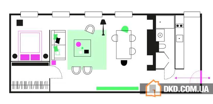 Квартира з рожевим сніжком у Польщі (70 м²) - Gallery image 10