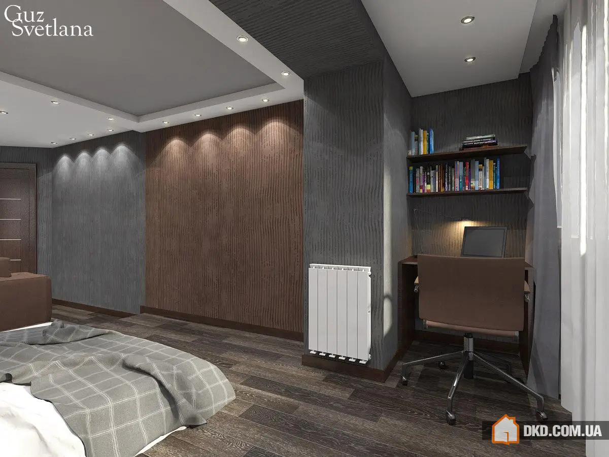 Спальня-гостьова від дизайн-студії Изюмін - Gallery image 5