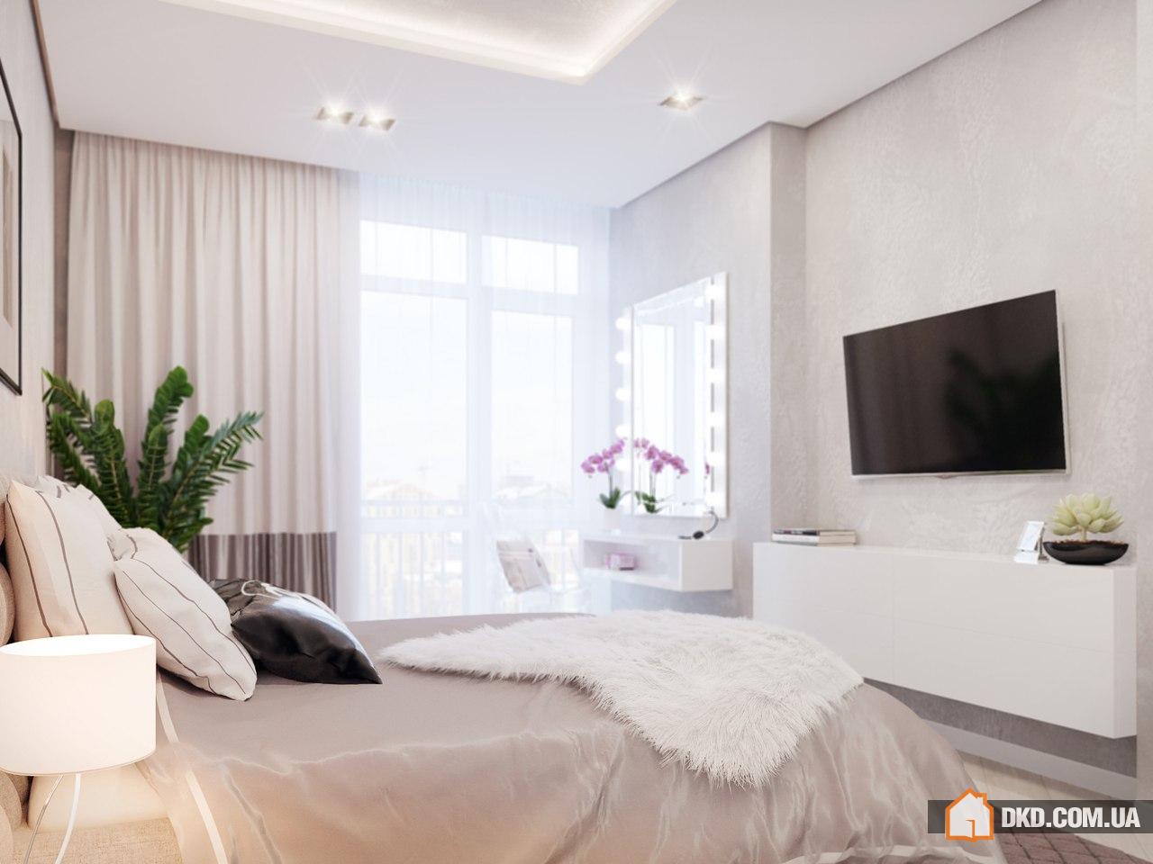 Спальня от студии iDESIGN, г.Киев