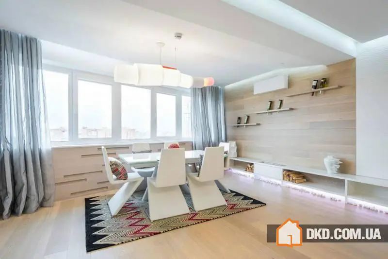 Екологія життя Анни Шемури Това ᴷᴬ
Екологія життя — це житловий проект, завершений Анною Шемурою Това і розміщений у Ростові-на-Дону, Росія.
Інтер’єр світлий і чистий, з багатьма джерелами освітлення, що забезпечують яскраве освітлення. - Gallery image 4