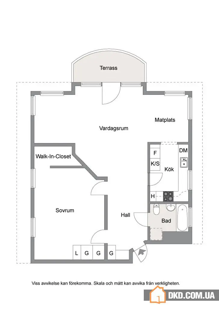 Повітряний чорно-білий інтер'єр шведського квартири (85 м²) - Gallery image 14