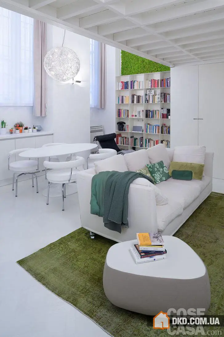 Маленький білий лофт в Італії - Gallery image 1