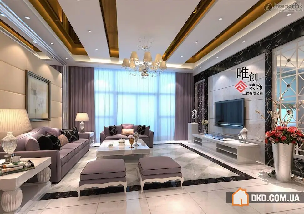 Елегантний дизайн інтер'єру житлових кімнат. Ідеї для інтер'єру - Gallery image 1