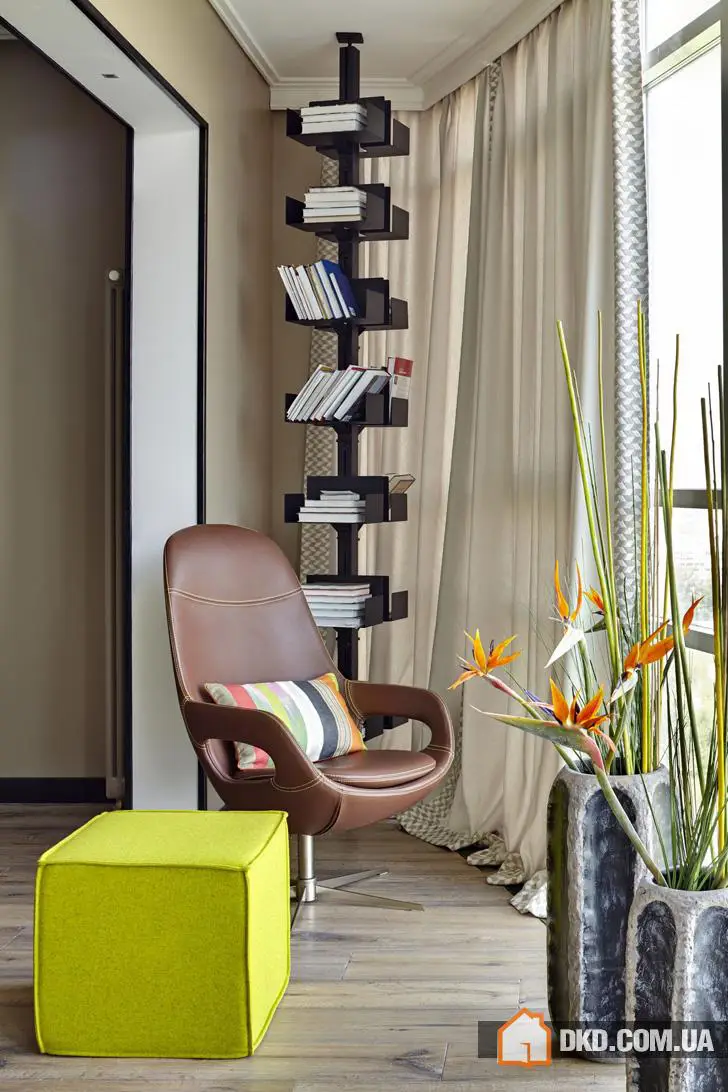 Кольоровий сучасний інтер'єр у Москві (90 кв. м) - Gallery image 12