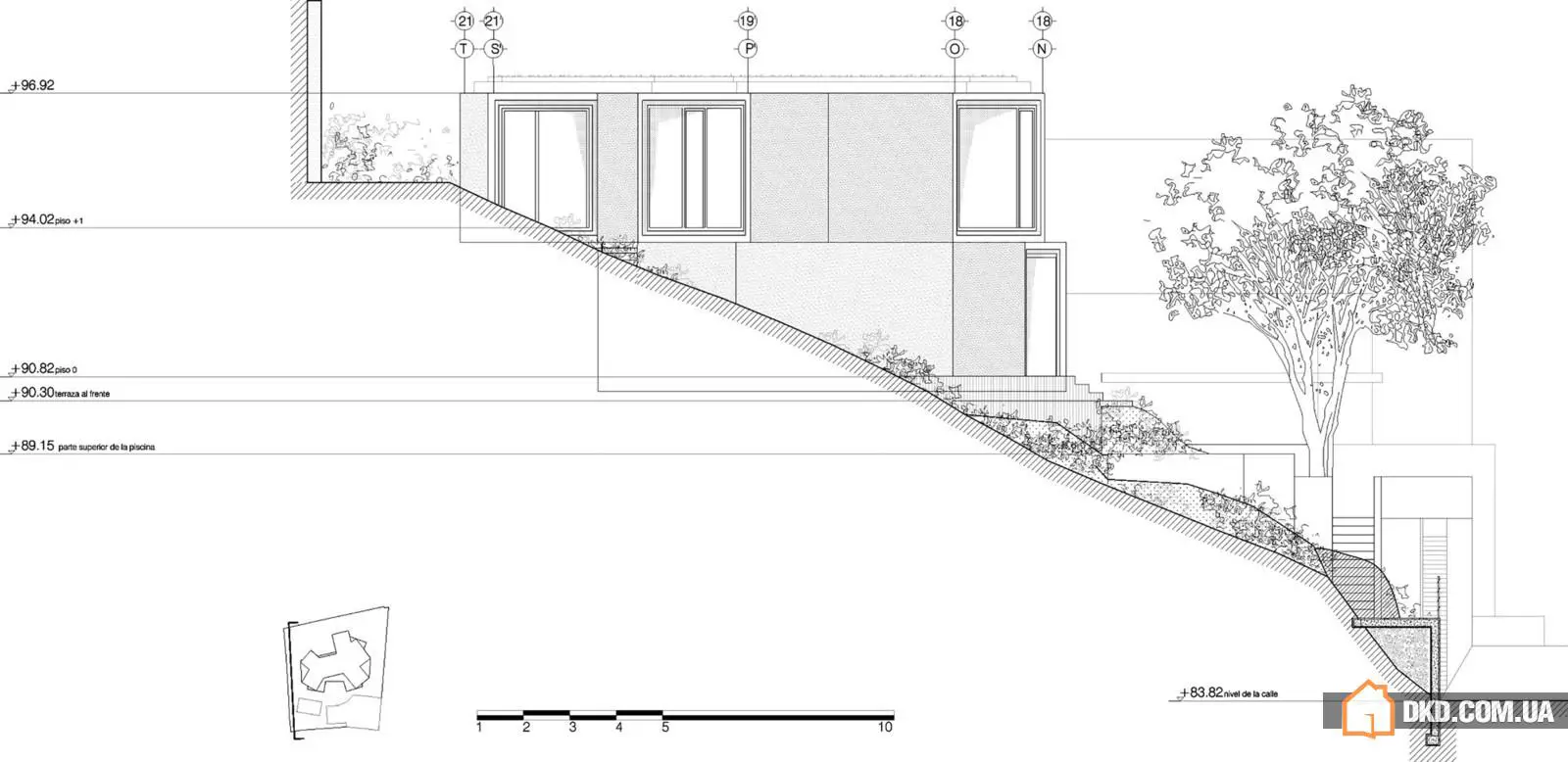 Елегантна геометрія будинку з видом на Середземне море - Gallery image 20