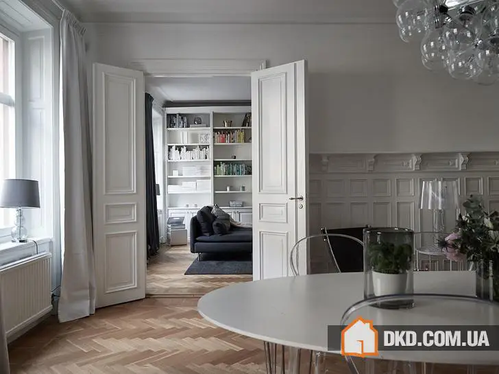 Елегантна чорно-біла квартира (94 кв. м) - Gallery image 2