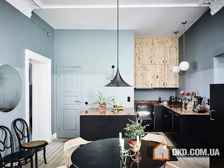 Відважні кольорові рішення в квартирі в Швеції - Gallery image 4