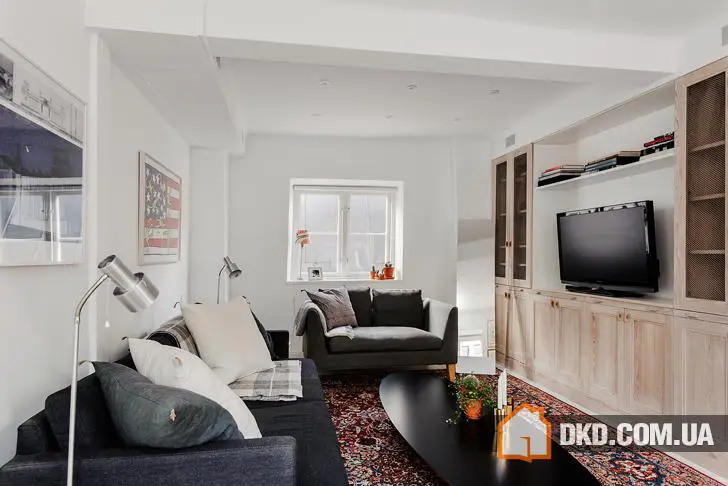 Loft with wooden beams in Stockholm - 13