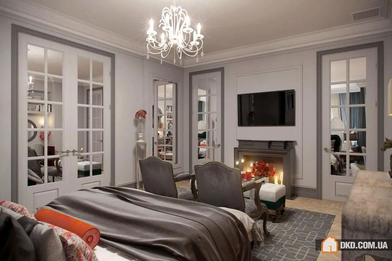 Проект спальни від студії дизайну інтер'єру Олени Клямуріс - Gallery image 2