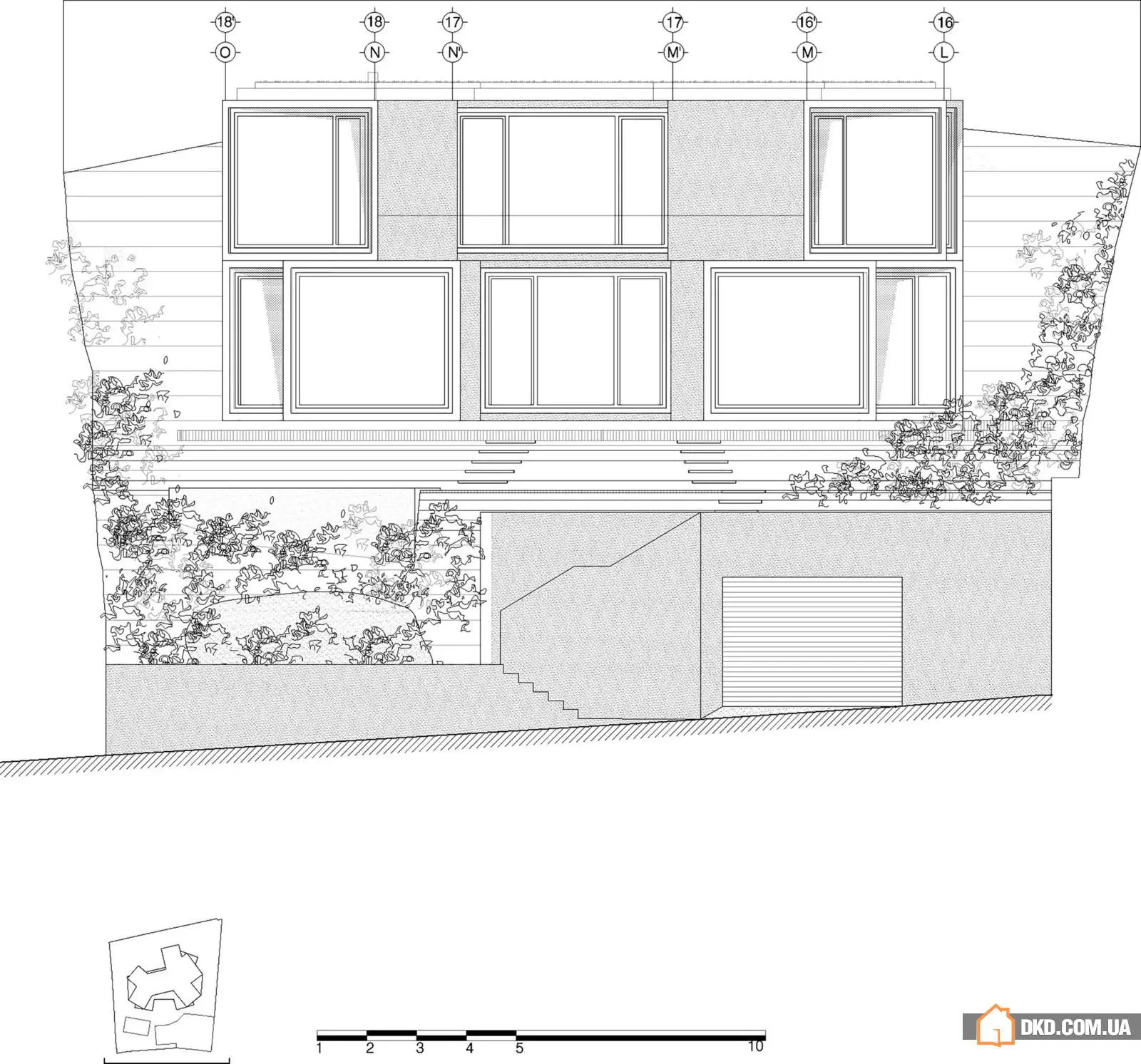 Елегантна геометрія будинку з видом на Середземне море - Gallery image 21