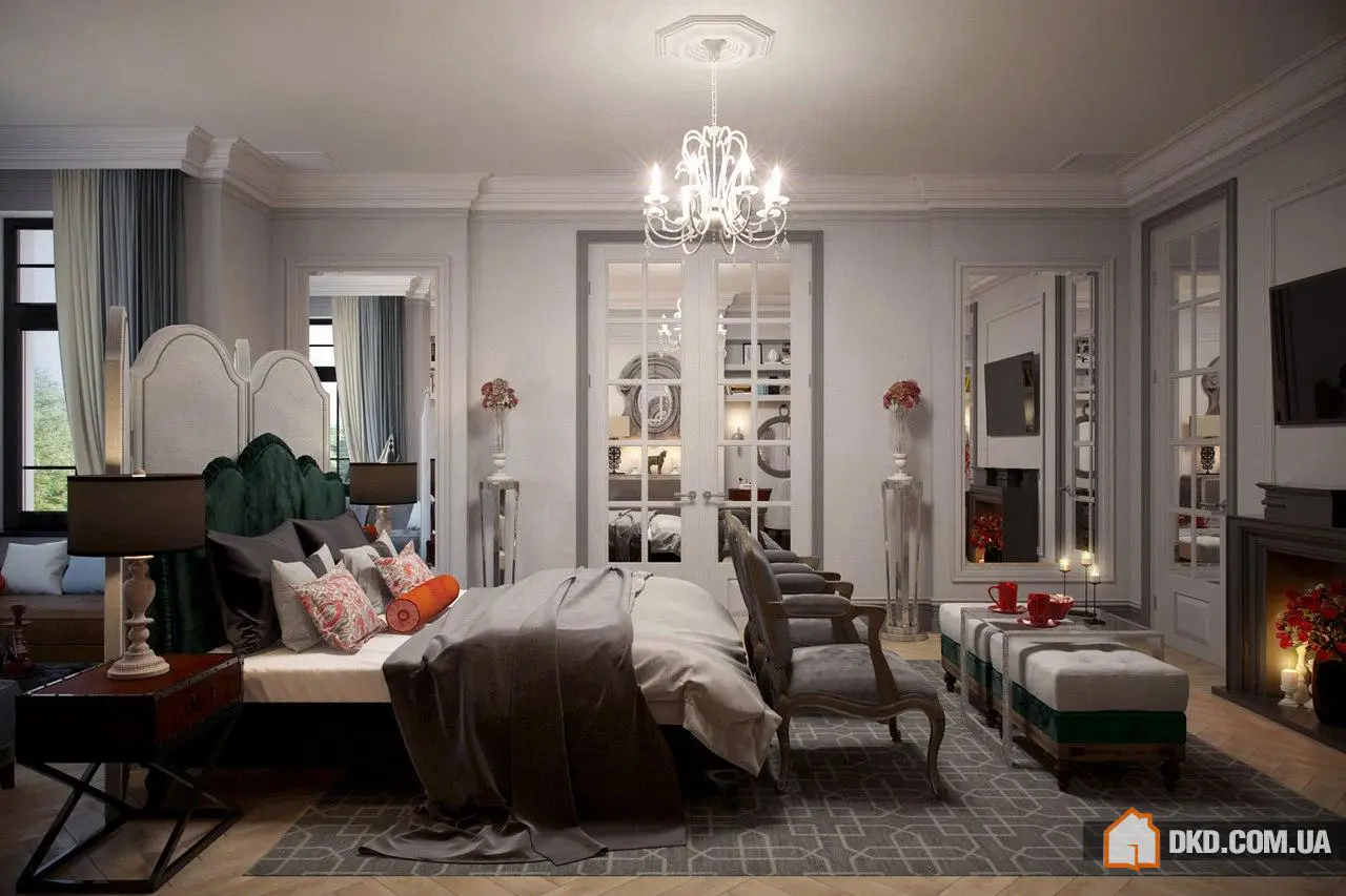 Проект спальни від студії дизайну інтер'єру Олени Клямуріс - Gallery image 3