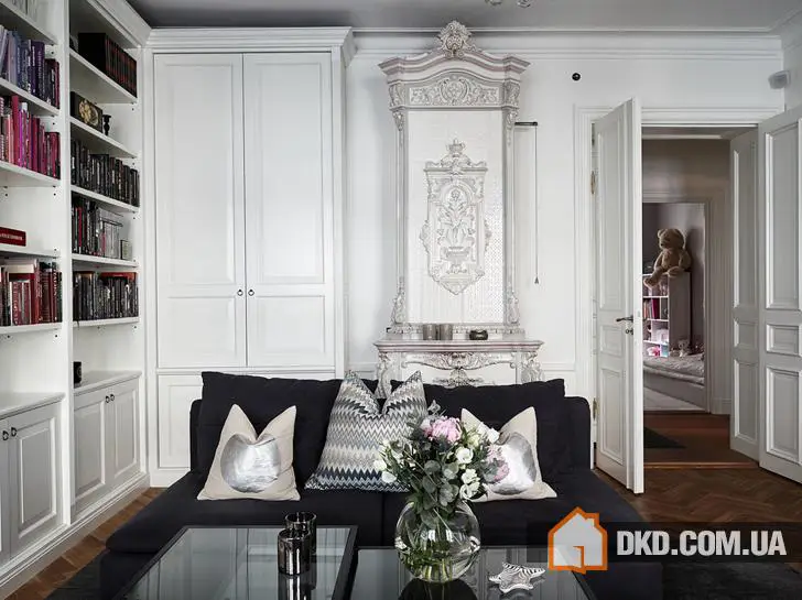 Елегантна чорно-біла квартира (94 кв. м) - Gallery image 1