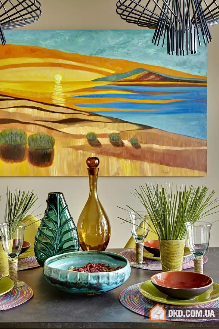 Кольоровий сучасний інтер'єр у Москві (90 кв. м) - Gallery image 3