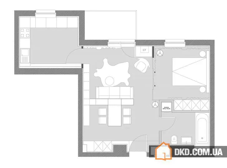 Сучасний і компактний інтер’єр у Бухаресті - Gallery image 10