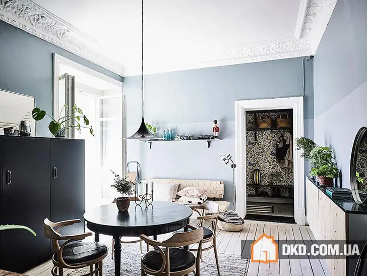 Відважні кольорові рішення в квартирі в Швеції - Gallery image 5