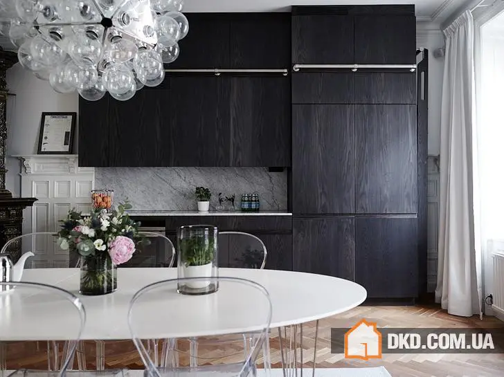 Елегантна чорно-біла квартира (94 кв. м) - Gallery image 3