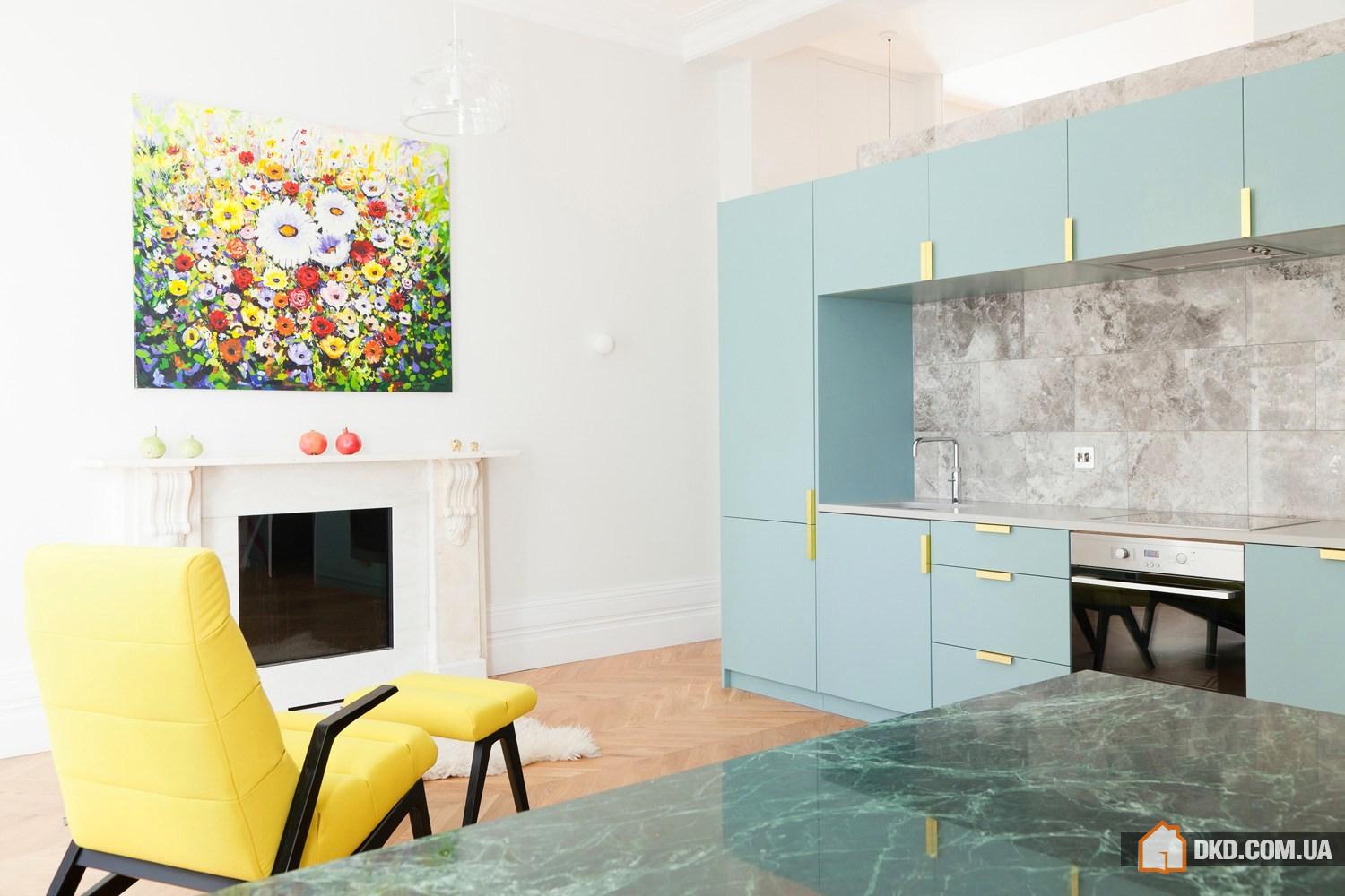 Яркий и жизнерадостный интерьер квартиры в Лондоне