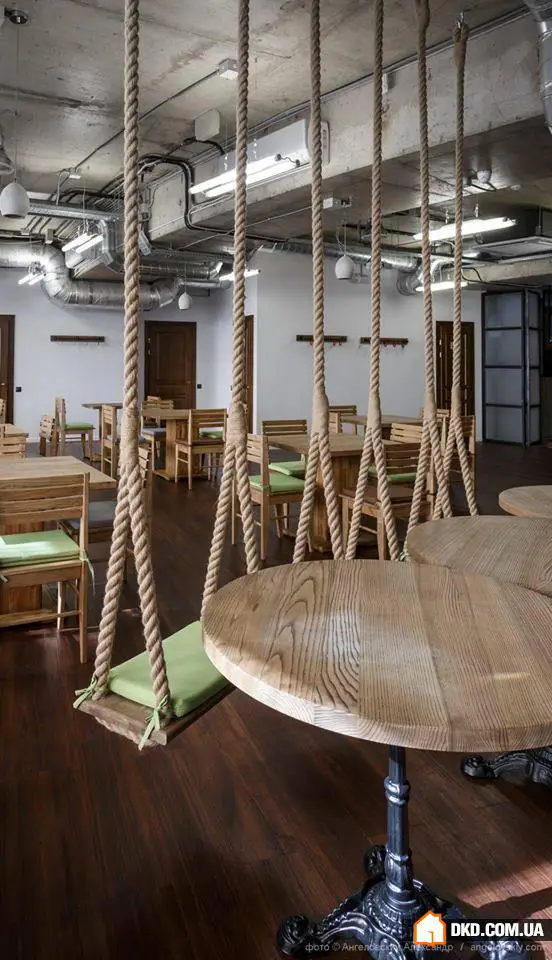 FRAT Social Club
Автори: Катерина Кузьменко, Елізавета Гундич, Ольга Волік, Дмитрій Найбіч
Над інтер'єром FRAT Social Club, який розташований на вулиці Щорса у Києві, працювали архітектори студії Circle Line. Інтерактивний простір складається з 6 тематичних залів: лекційного на 100 осіб, покерного, комп'ютерного з Play Station, двох ігрових кімнат та бібліотеки. - Gallery image 2