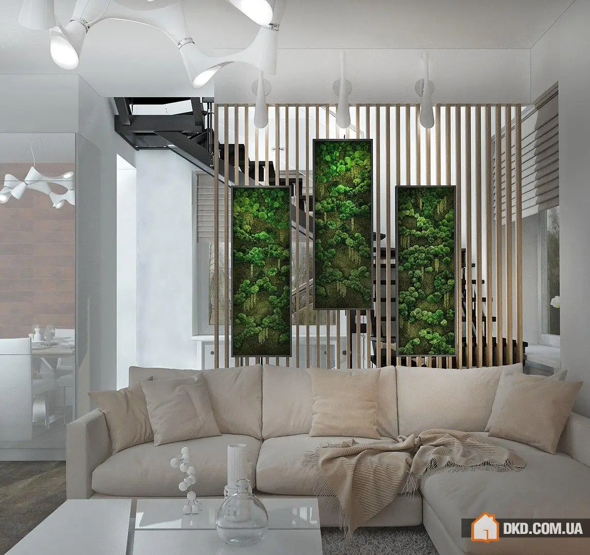 Сучасний інтер'єр кухні-гостьової (м. Ростов-на-Дону) Архітектор-дизайнер: Юров Денис - Gallery image 2