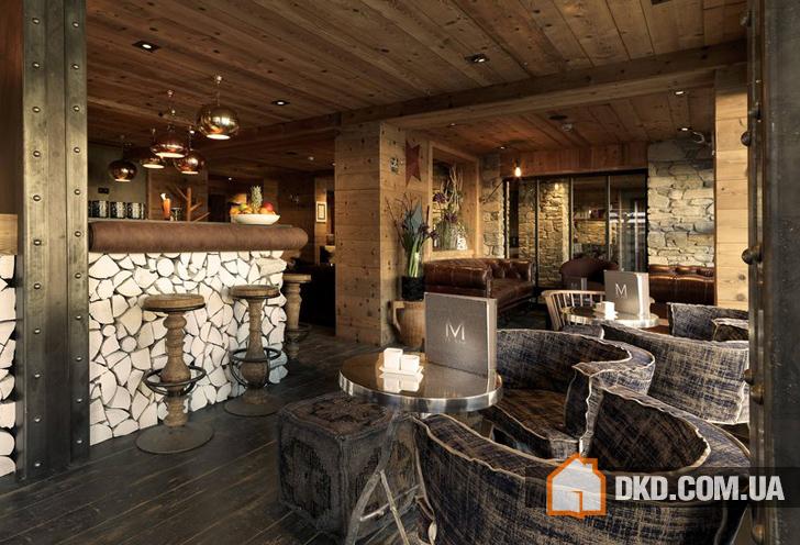 Стильный горнолыжный отель Le M De Megeve