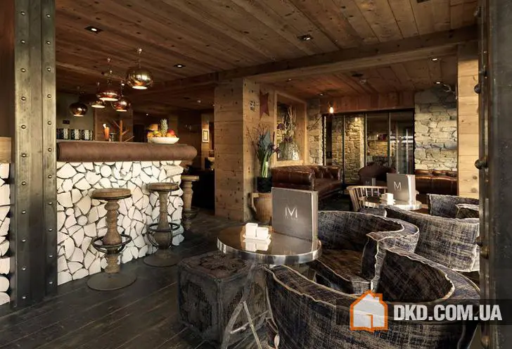 Стильный горнолыжный отель Le M De Megeve