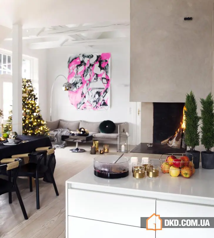 Модний святковий декор квартири в Осло - Gallery image 2
