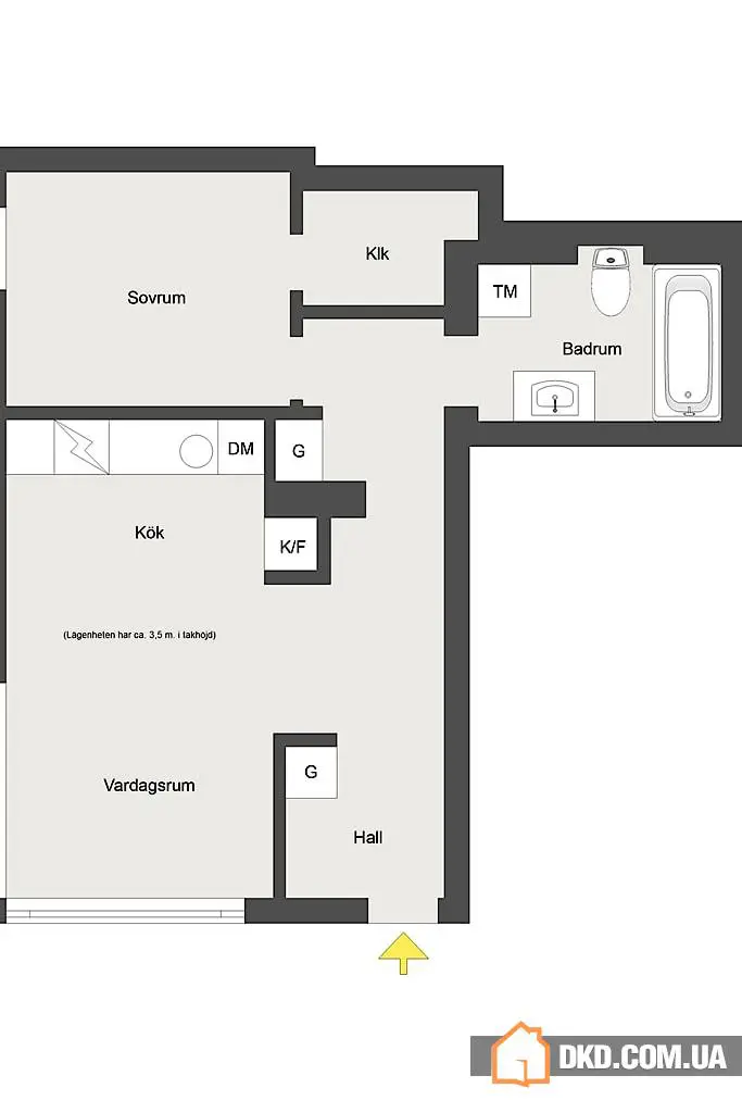 Простий і душевний скандинавський інтер'єр (54 кв. м) - Gallery image 16