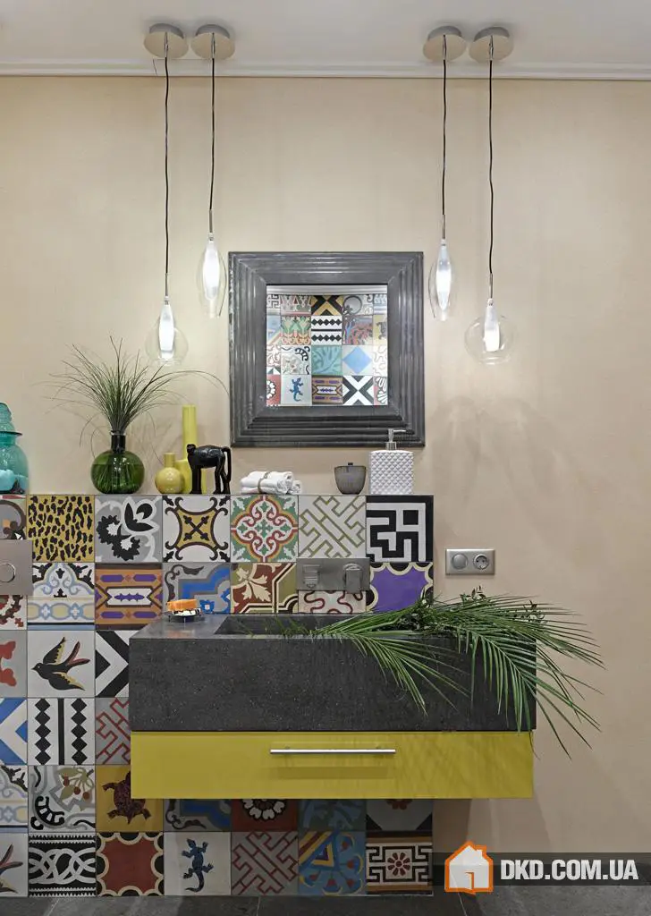 Кольоровий сучасний інтер'єр у Москві (90 кв. м) - Gallery image 16