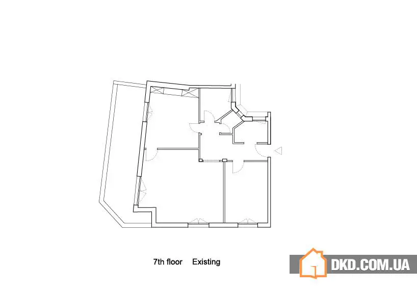 Об'єднання двох квартир у Парижі - Gallery image 23