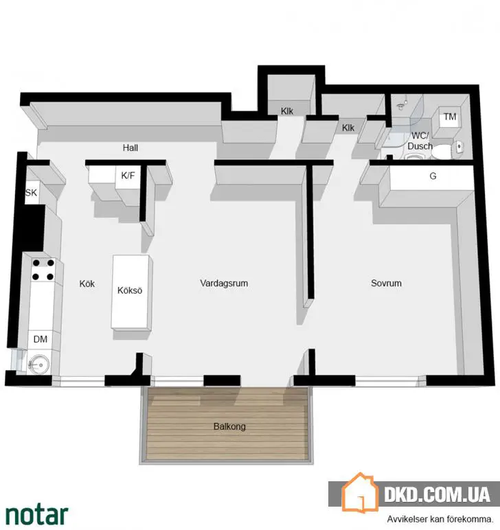 Утівна двушка в Швеції (68 кв. м) - Gallery image 22