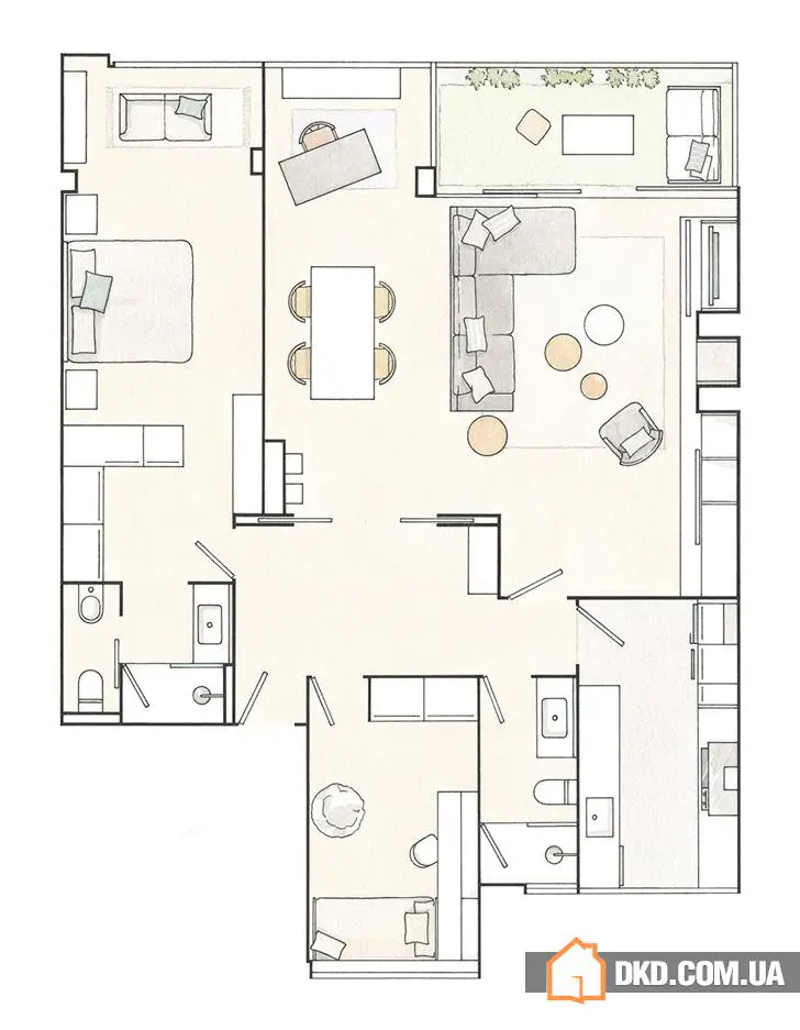 Чудова орендавана квартира в Барселоні - Gallery image 11