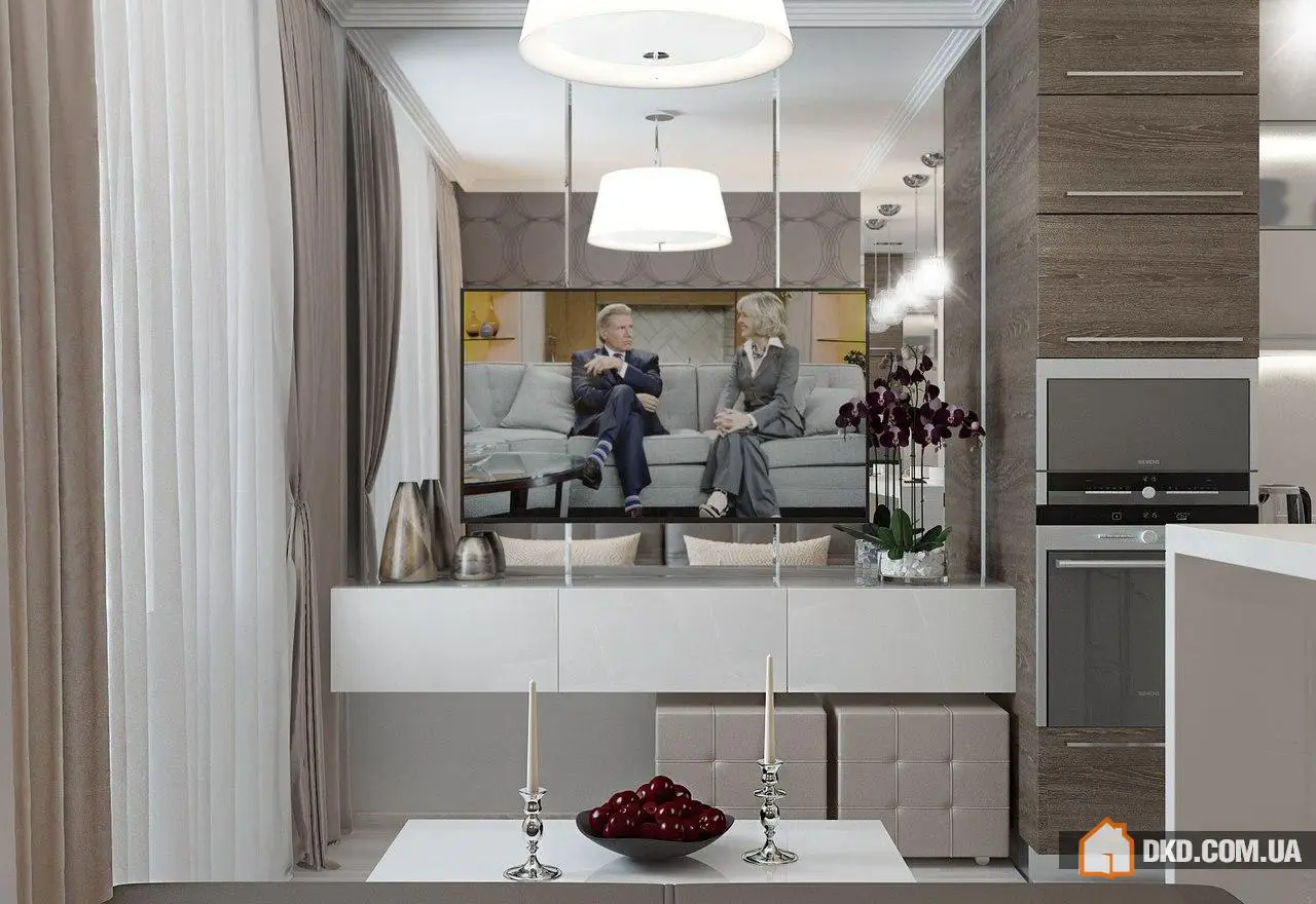 Проект кухні в Москві від студії А+Б - Gallery image 1