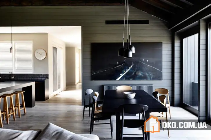 Design moderne dans les tons foncés en Australie - Gallery image 2