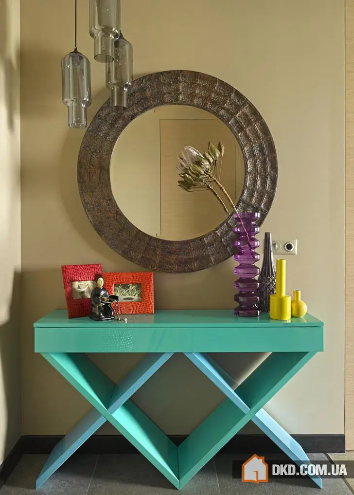 Кольоровий сучасний інтер'єр у Москві (90 кв. м) - Gallery image 7