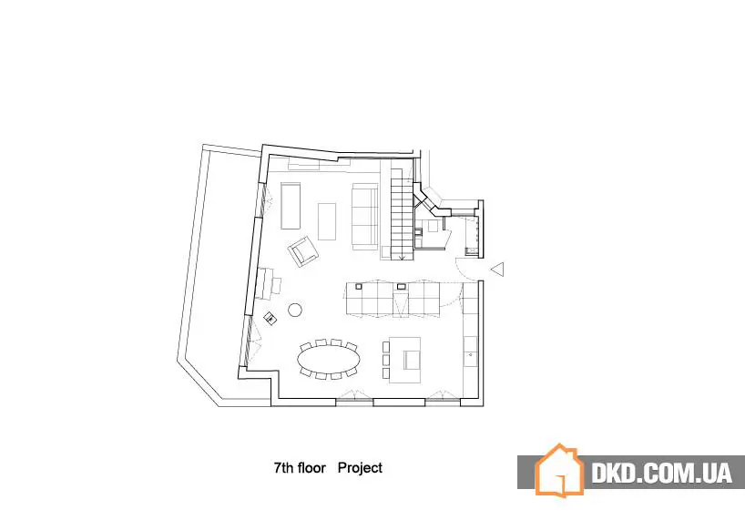 Об'єднання двох квартир у Парижі - Gallery image 22