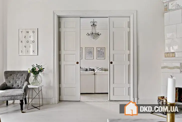 Очень светлая квартира в Швеции (82 кв. м)