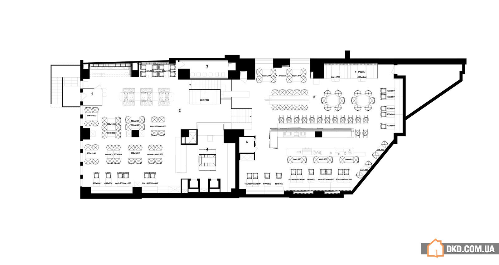 Ресторан EAST-Porto в Киеве от YOD Design Studio