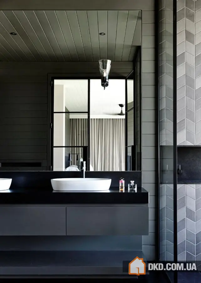 Design moderne dans les tons foncés en Australie - Gallery image 7