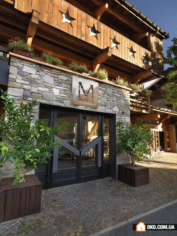 Стильный горнолыжный отель Le M De Megeve